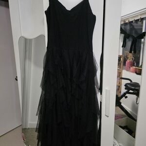 Midnight Hour Black Dress Wednesday Addams